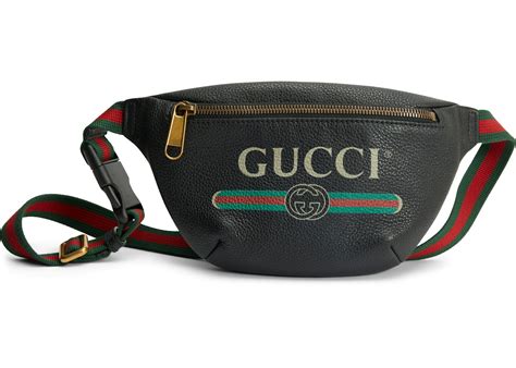 gucci print small belt bag size 75|gucci belt bag 2 pouches.